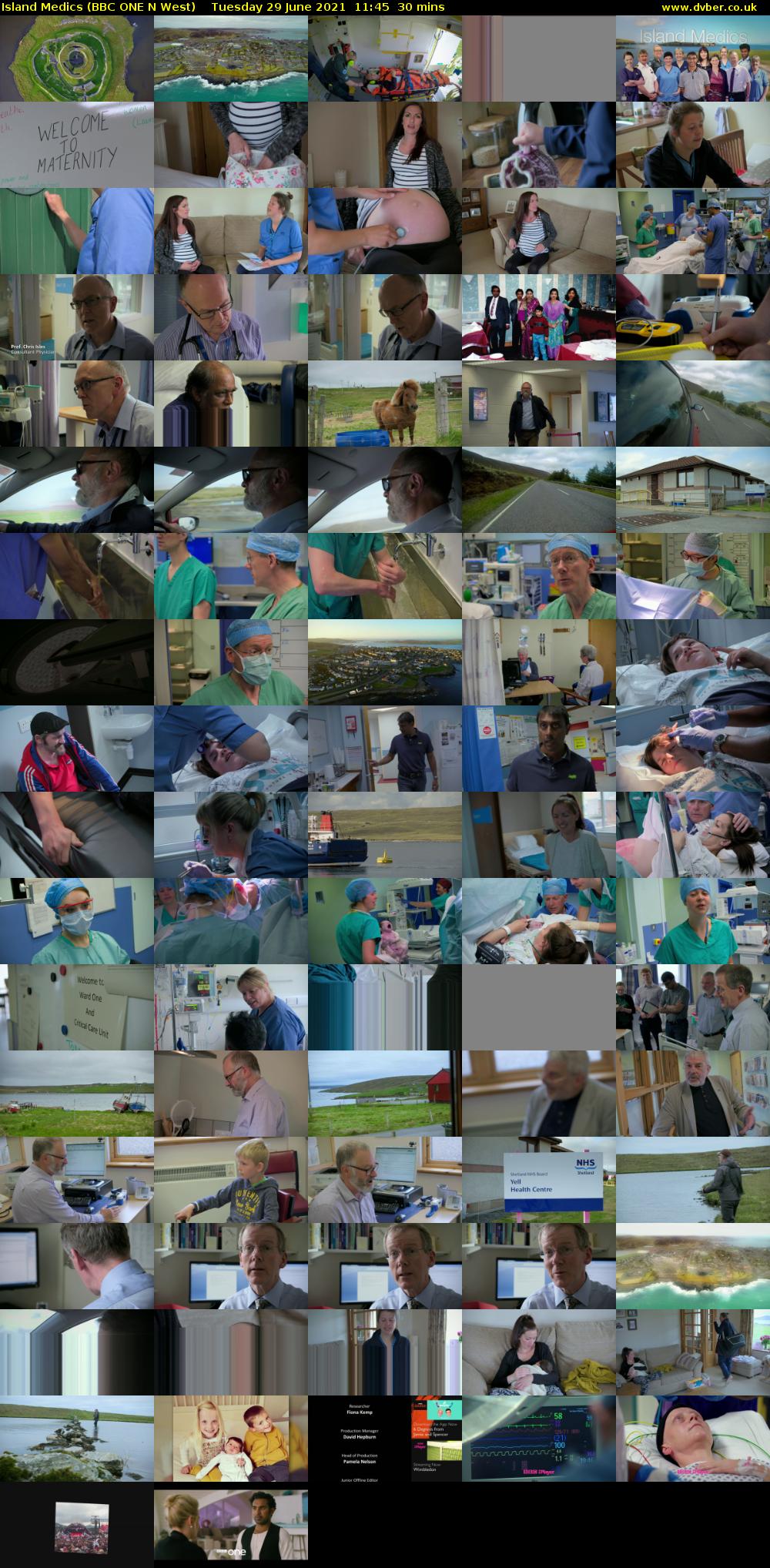 Island Medics (BBC ONE N West) Tuesday 29 June 2021 11:45 - 12:15