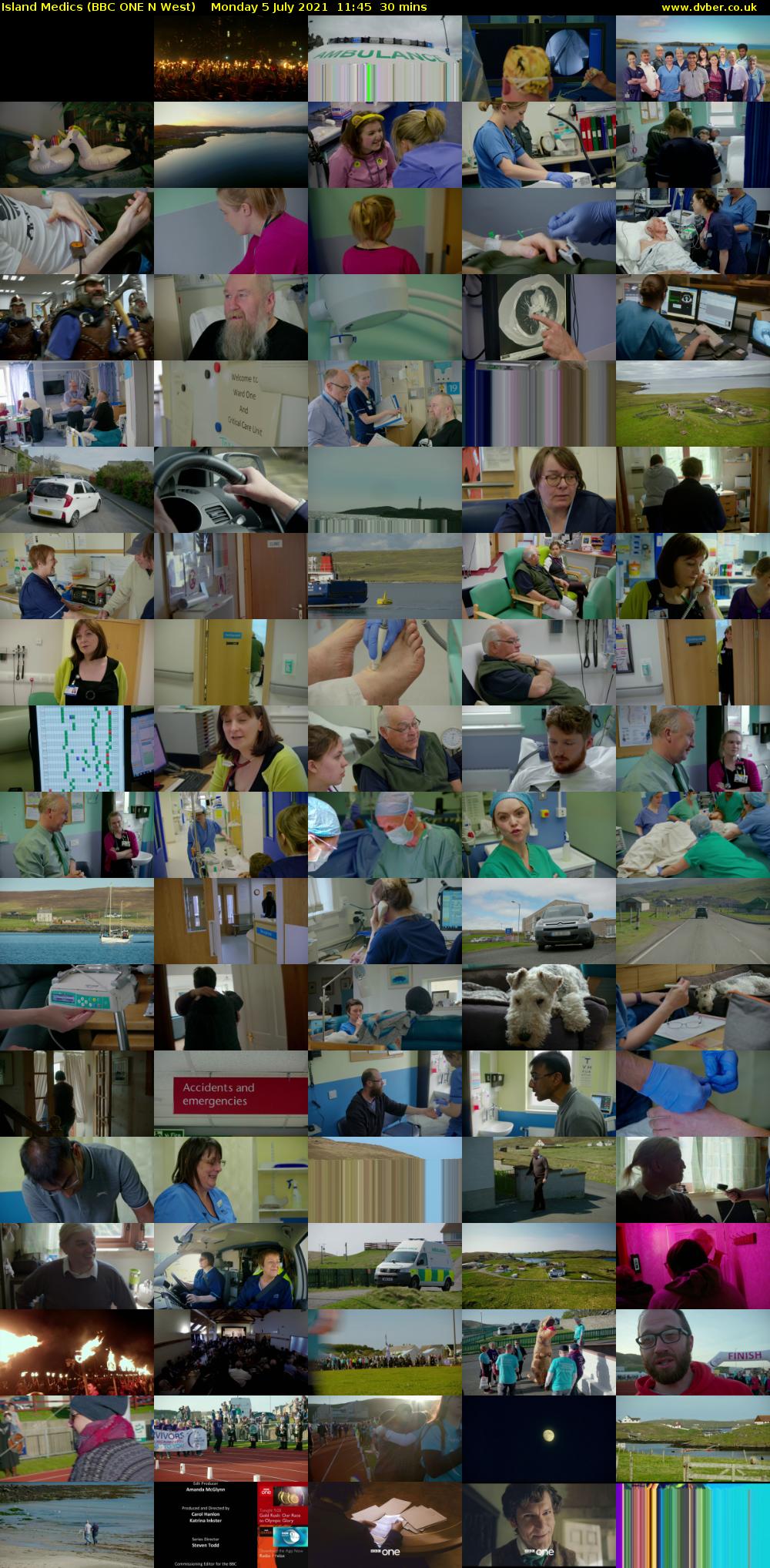 Island Medics (BBC ONE N West) Monday 5 July 2021 11:45 - 12:15