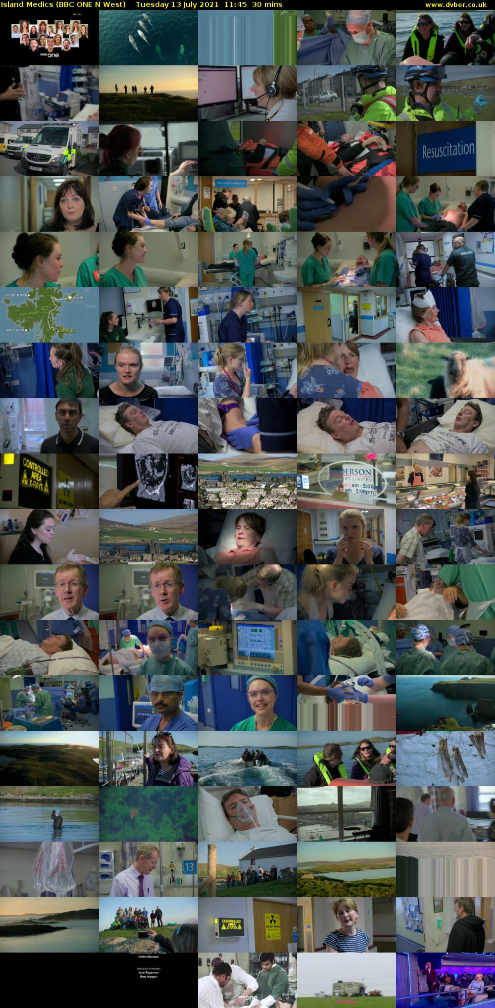 Island Medics (BBC ONE N West) Tuesday 13 July 2021 11:45 - 12:15