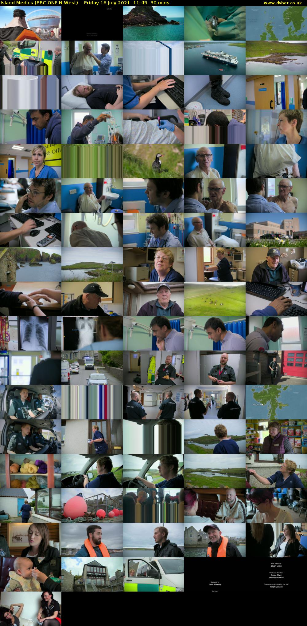 Island Medics (BBC ONE N West) Friday 16 July 2021 11:45 - 12:15