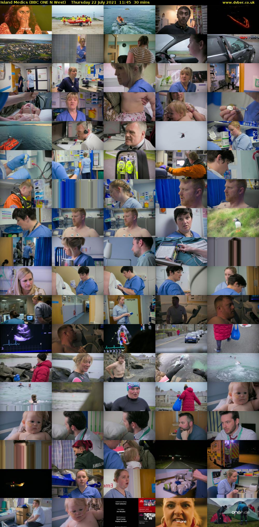 Island Medics (BBC ONE N West) Thursday 22 July 2021 11:45 - 12:15
