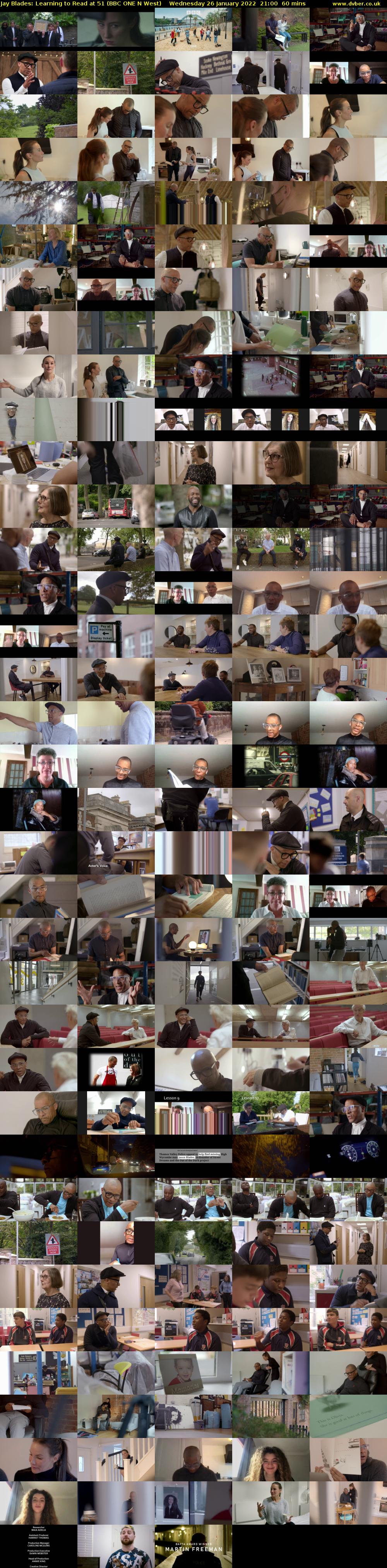 Jay Blades: Learning to Read at 51 (BBC ONE N West) Wednesday 26 January 2022 21:00 - 22:00