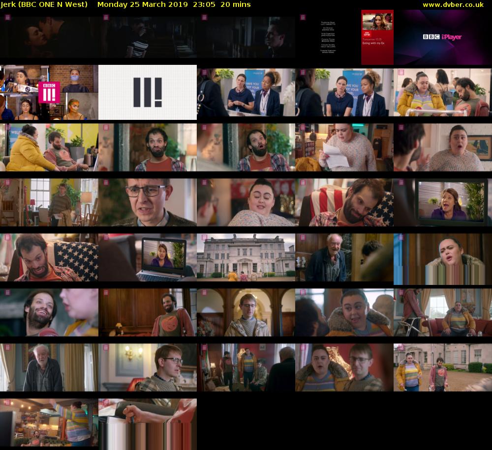 Jerk (BBC ONE N West) Monday 25 March 2019 23:05 - 23:25