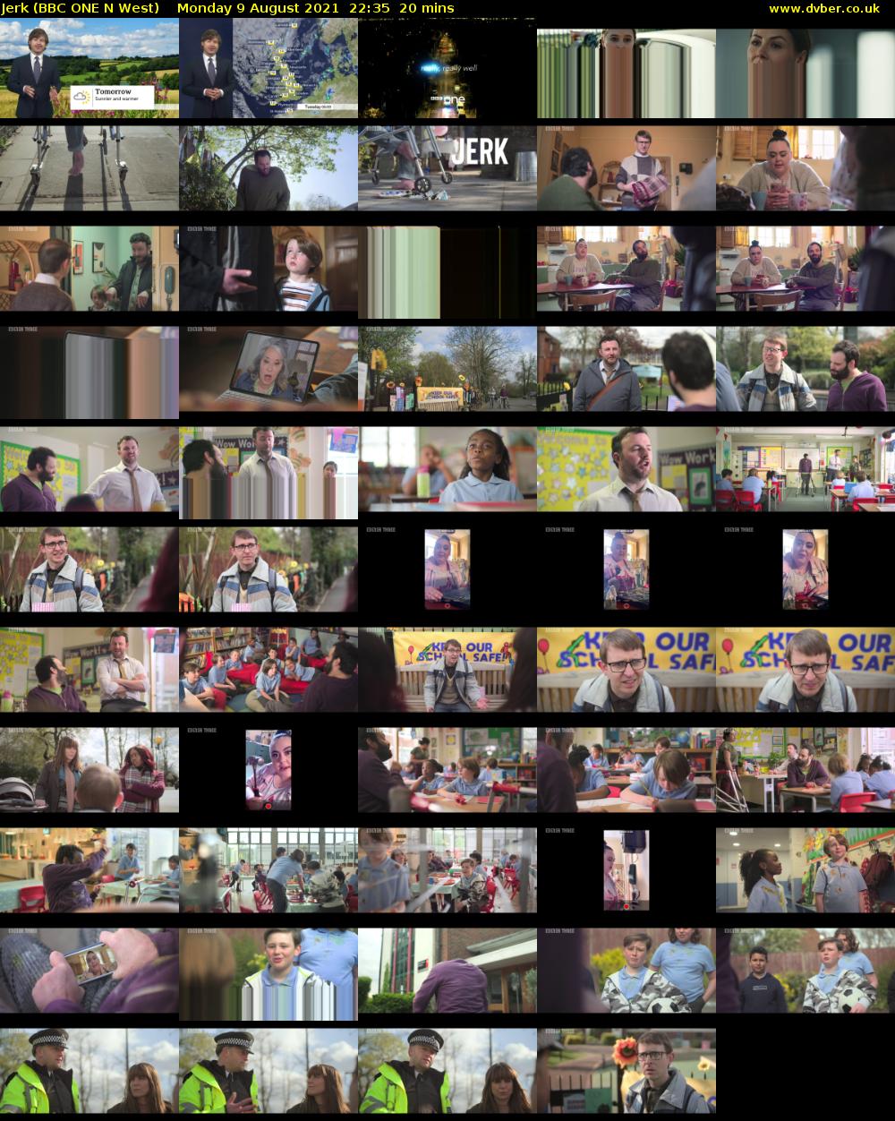 Jerk (BBC ONE N West) Monday 9 August 2021 22:35 - 22:55