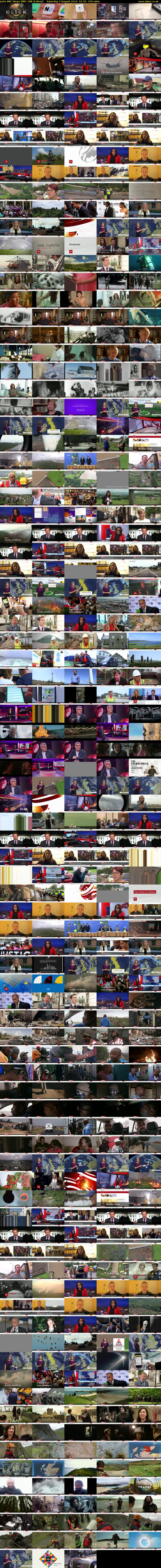 Joins BBC News (BBC ONE N West) Saturday 3 August 2019 01:50 - 06:00