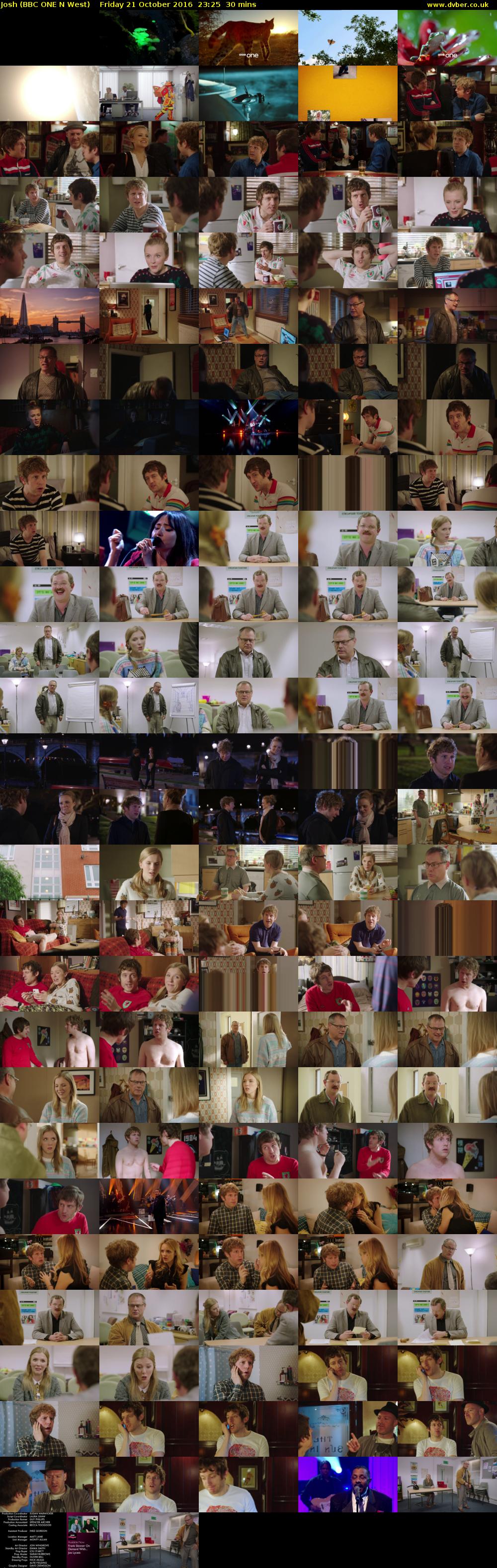 Josh (BBC ONE N West) Friday 21 October 2016 23:25 - 23:55