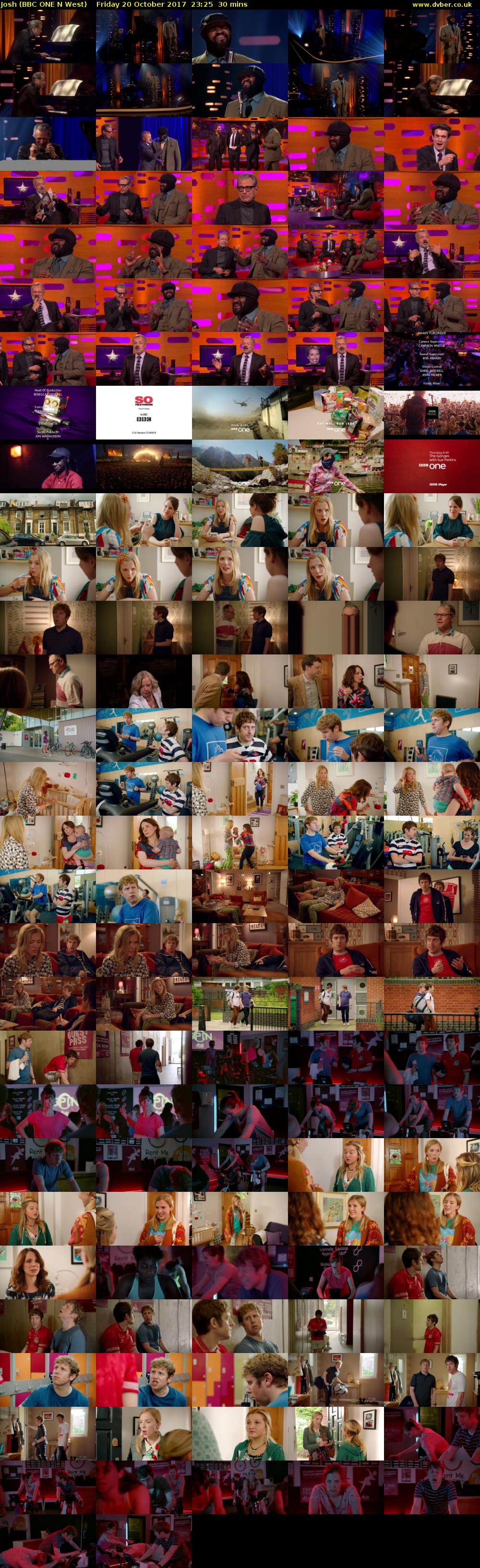 Josh (BBC ONE N West) Friday 20 October 2017 23:25 - 23:55