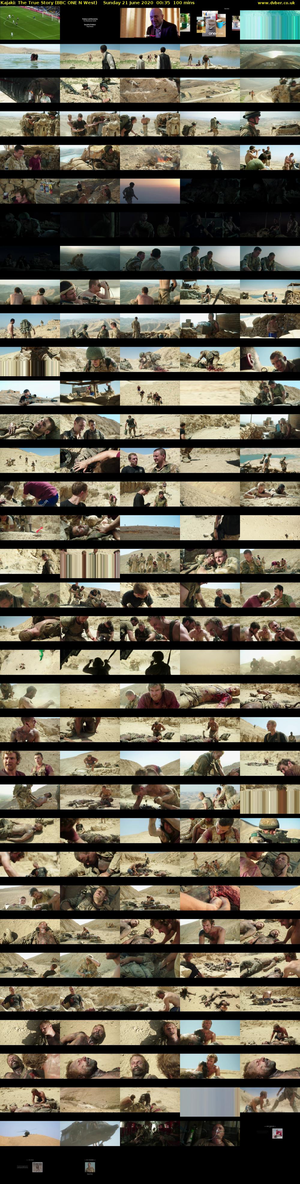 Kajaki: The True Story (BBC ONE N West) Sunday 21 June 2020 00:35 - 02:15