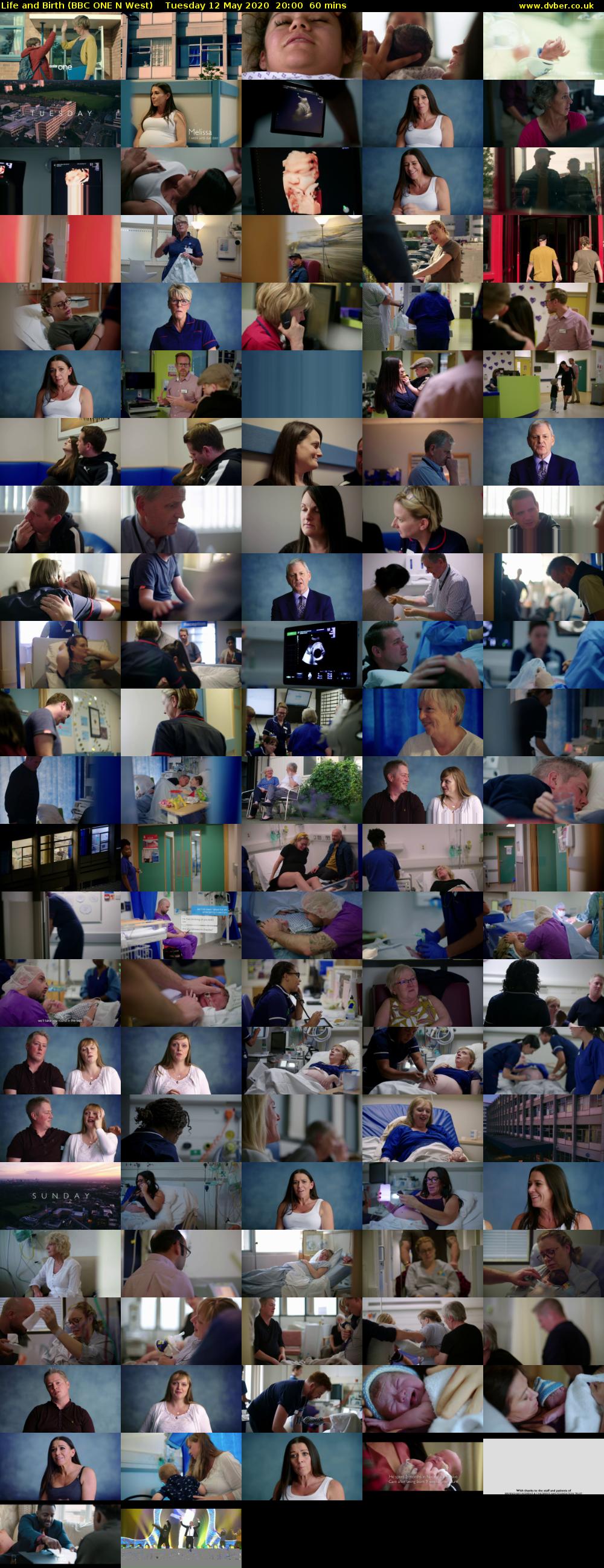 Life and Birth (BBC ONE N West) Tuesday 12 May 2020 20:00 - 21:00
