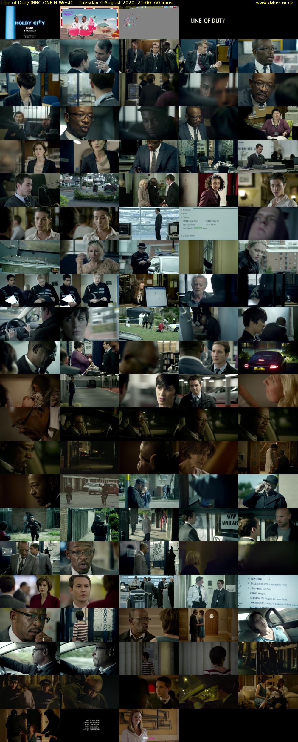 Line of Duty (BBC ONE N West) Tuesday 4 August 2020 21:00 - 22:00