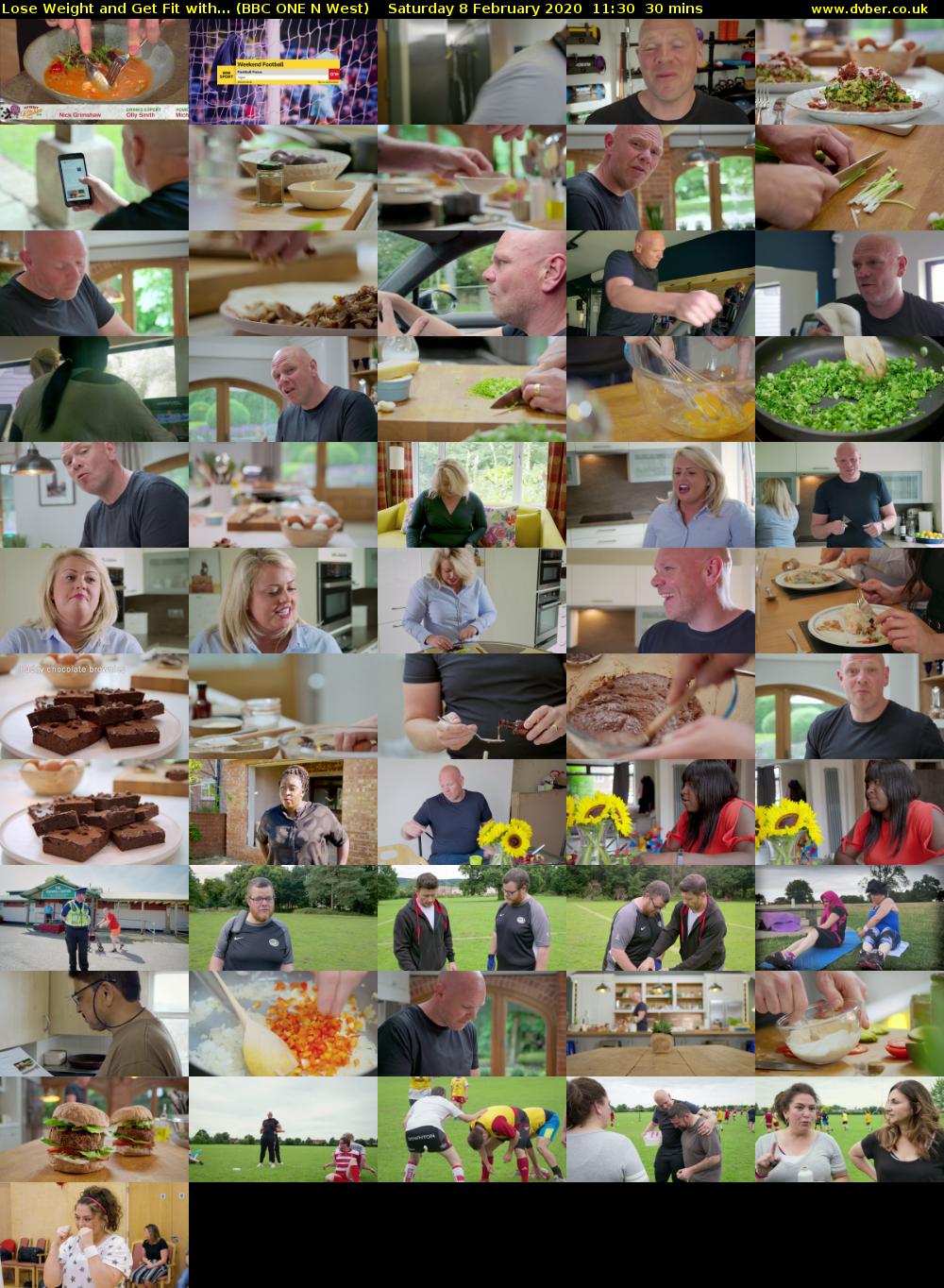 Lose Weight and Get Fit with... (BBC ONE N West) Saturday 8 February 2020 11:30 - 12:00