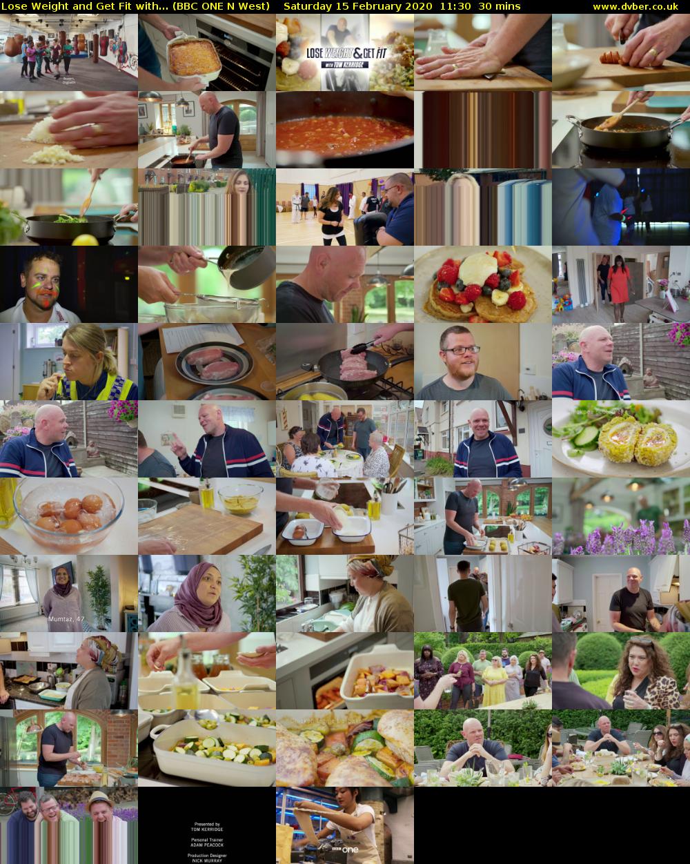 Lose Weight and Get Fit with... (BBC ONE N West) Saturday 15 February 2020 11:30 - 12:00