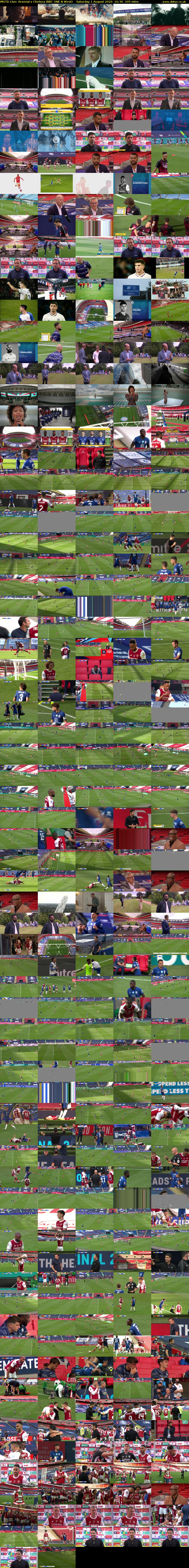 MOTD Live: Arsenal v Chelsea (BBC ONE N West) Saturday 1 August 2020 16:30 - 19:55