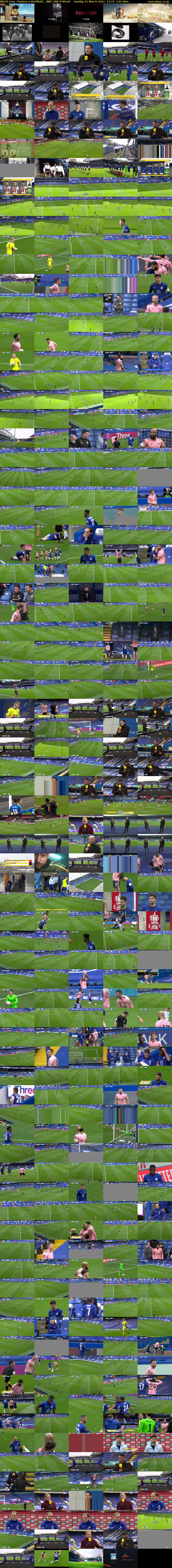 MOTD Live: Chelsea v Sheffield... (BBC ONE N West) Sunday 21 March 2021 13:15 - 15:35