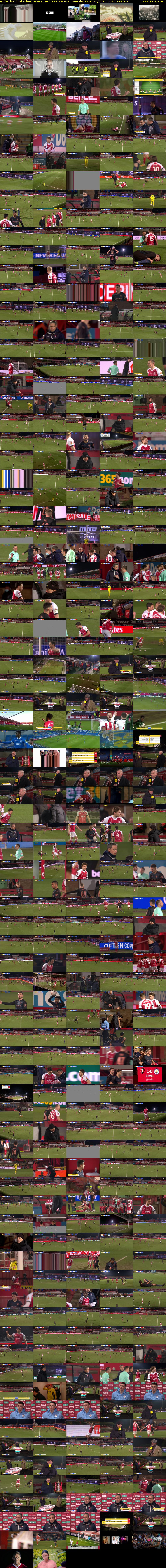 MOTD Live: Cheltenham Town v... (BBC ONE N West) Saturday 23 January 2021 17:20 - 19:45