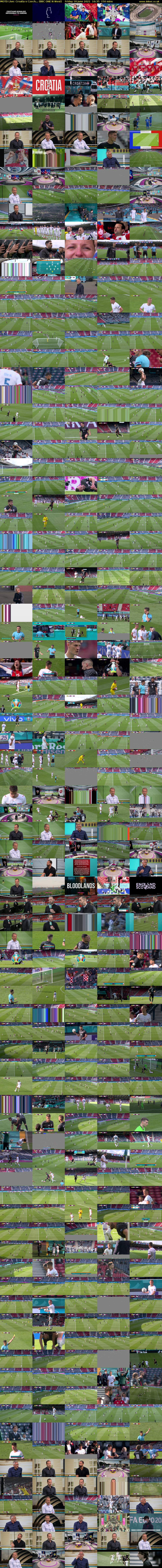 MOTD Live: Croatia v Czech... (BBC ONE N West) Friday 18 June 2021 16:35 - 19:05
