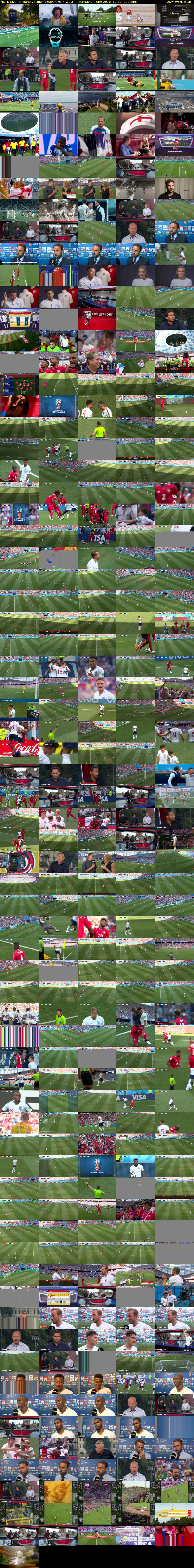 MOTD Live: England v Panama (BBC ONE N West) Sunday 24 June 2018 12:10 - 15:30
