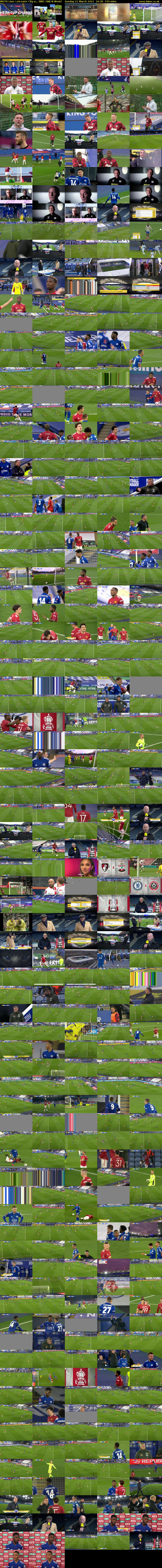 MOTD Live: Leicester City v... (BBC ONE N West) Sunday 21 March 2021 16:30 - 19:00
