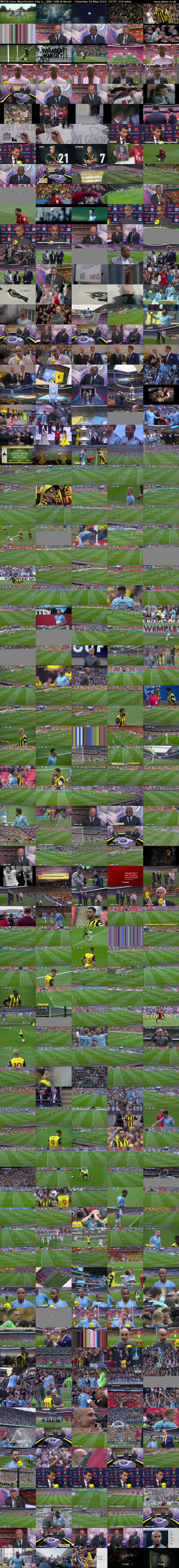 MOTD Live: Manchester City v... (BBC ONE N West) Saturday 18 May 2019 15:55 - 19:30