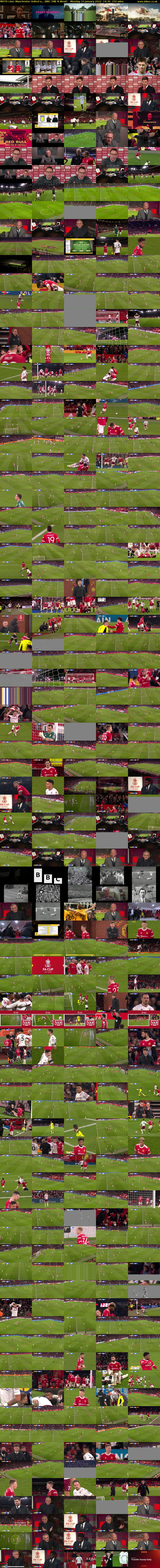 MOTD Live: Manchester United v... (BBC ONE N West) Monday 10 January 2022 19:30 - 22:00