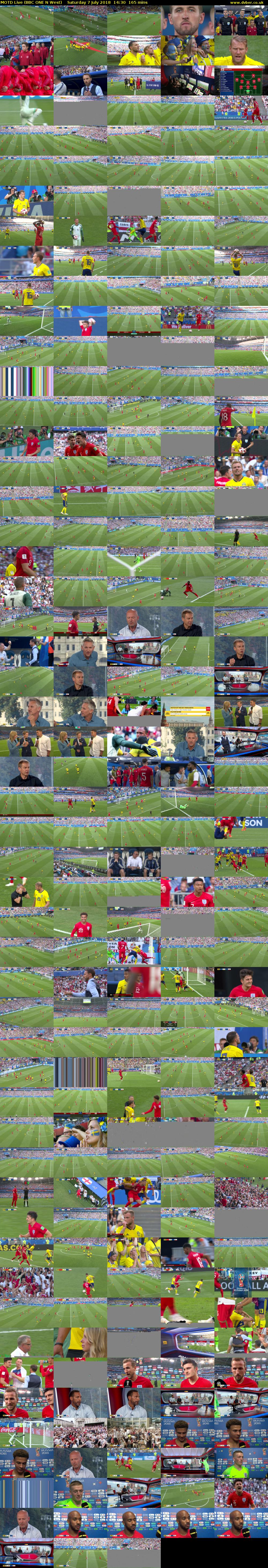 MOTD Live (BBC ONE N West) Saturday 7 July 2018 14:30 - 17:15
