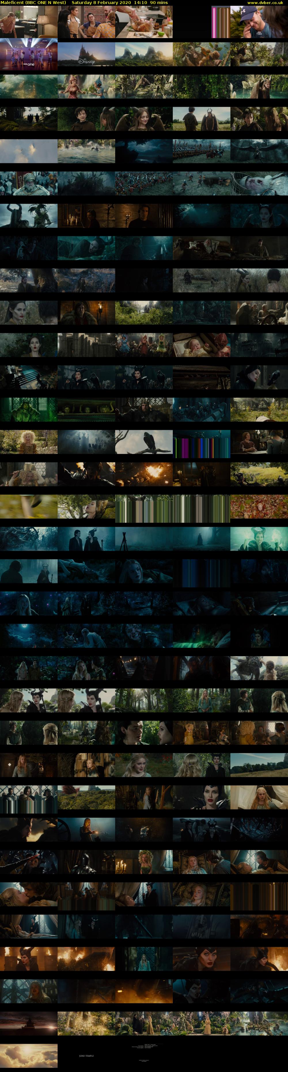 Maleficent (BBC ONE N West) Saturday 8 February 2020 14:10 - 15:40