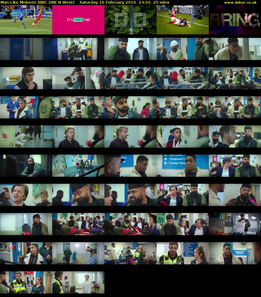 Man Like Mobeen (BBC ONE N West) Saturday 16 February 2019 23:20 - 23:45