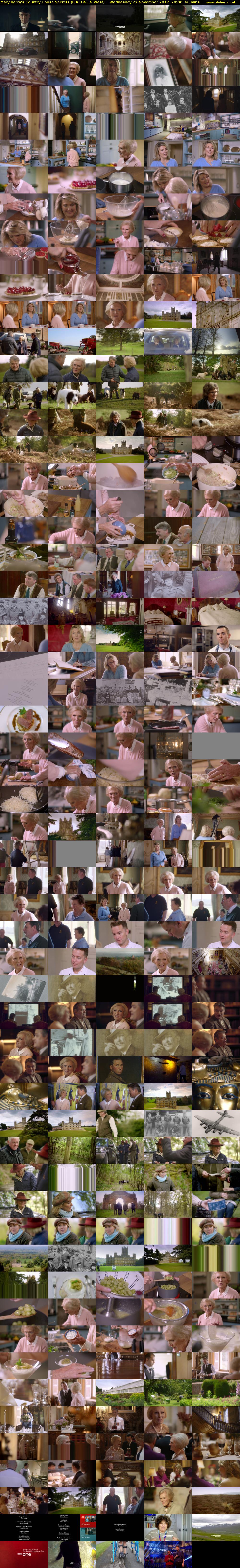 Mary Berry's Country House Secrets (BBC ONE N West) Wednesday 22 November 2017 20:00 - 21:00