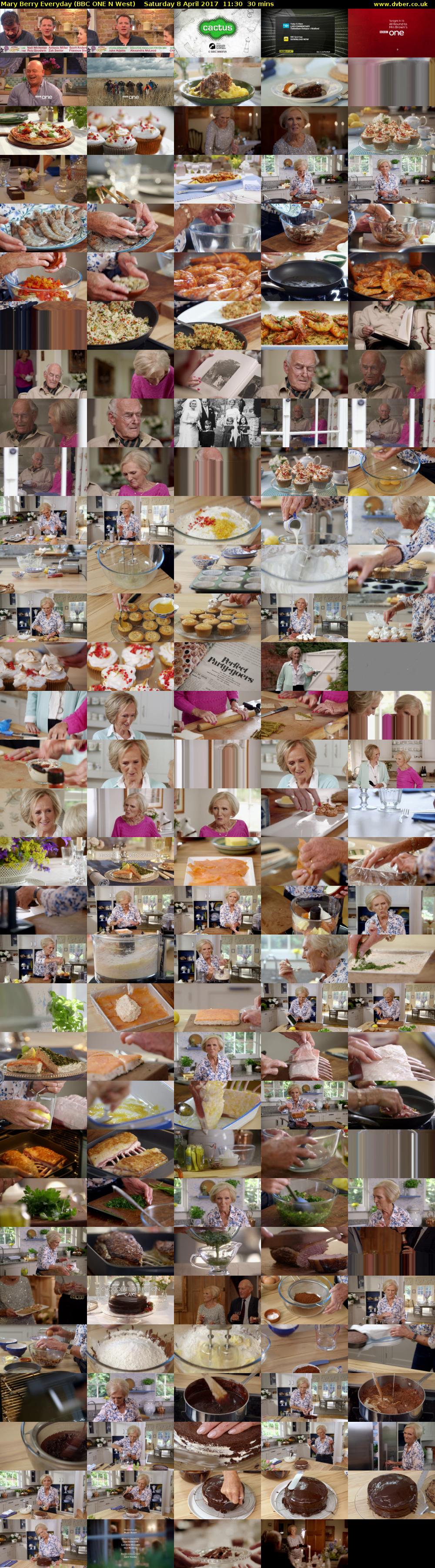 Mary Berry Everyday (BBC ONE N West) Saturday 8 April 2017 11:30 - 12:00