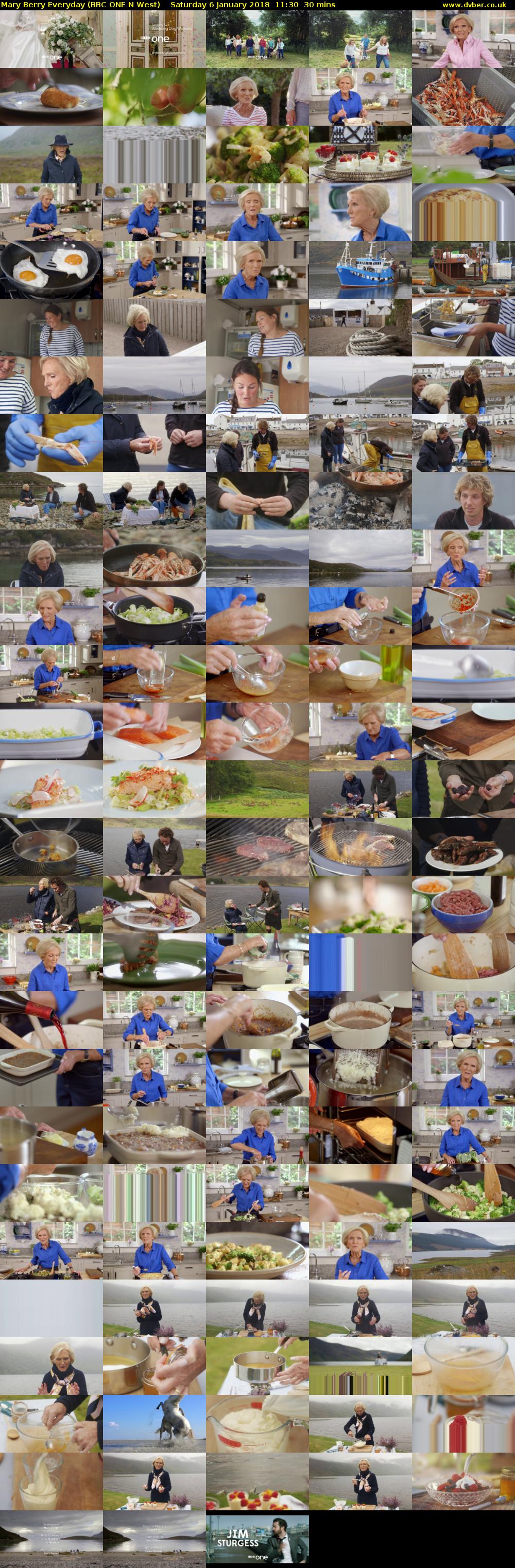 Mary Berry Everyday (BBC ONE N West) Saturday 6 January 2018 11:30 - 12:00