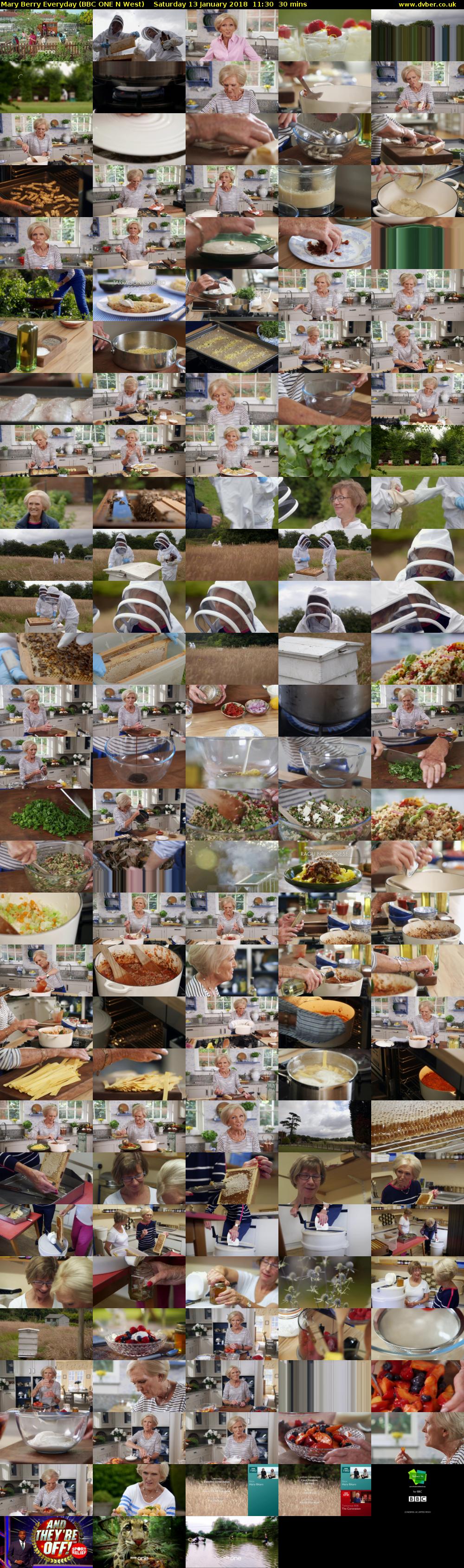 Mary Berry Everyday (BBC ONE N West) Saturday 13 January 2018 11:30 - 12:00