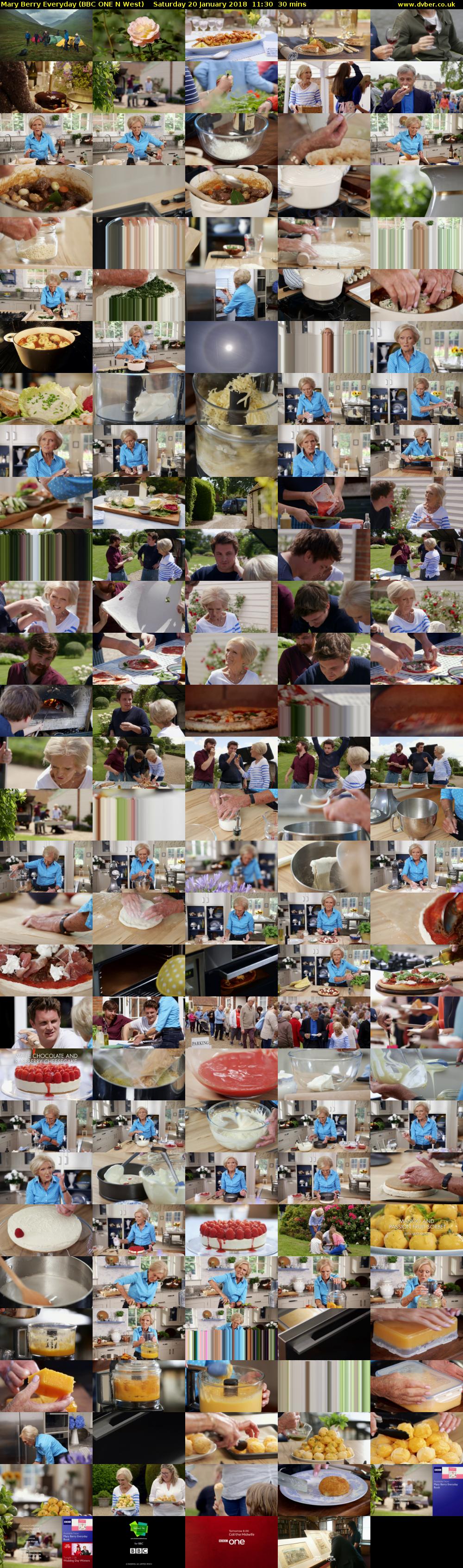 Mary Berry Everyday (BBC ONE N West) Saturday 20 January 2018 11:30 - 12:00