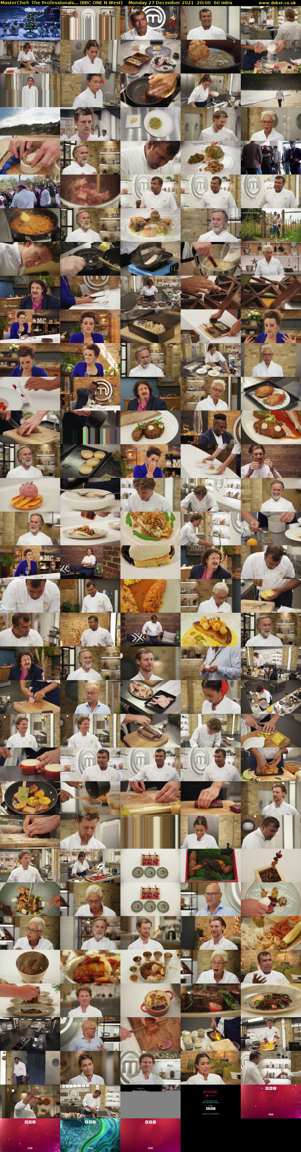 MasterChef: The Professionals... (BBC ONE N West) Monday 27 December 2021 20:00 - 21:00