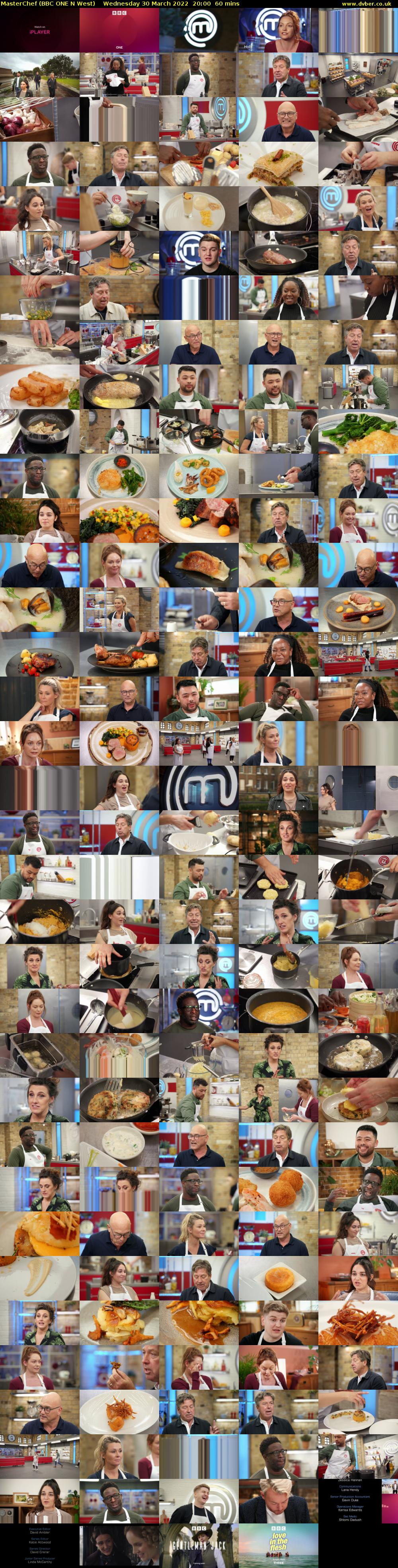 MasterChef (BBC ONE N West) Wednesday 30 March 2022 20:00 - 21:00
