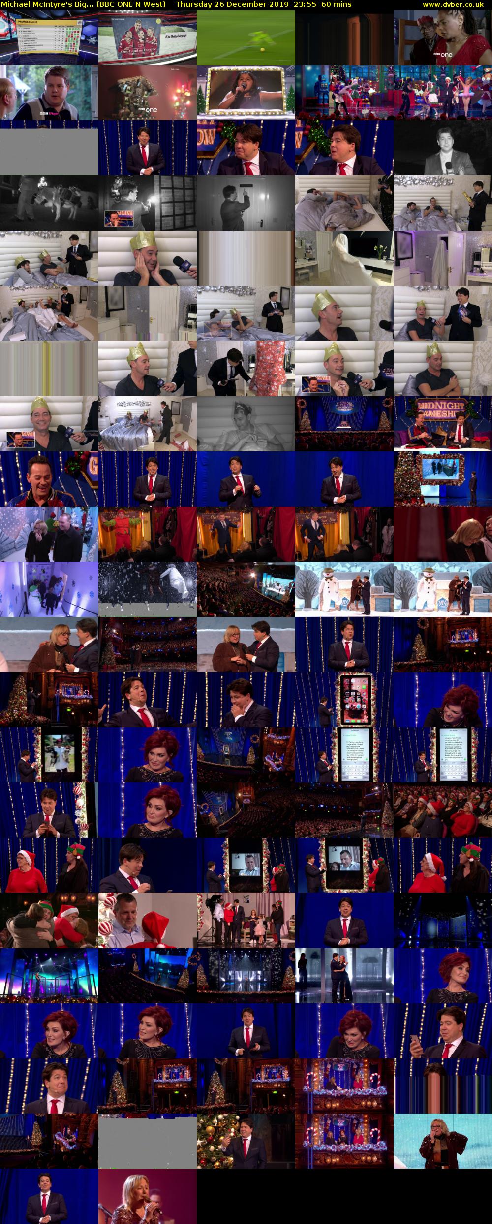 Michael McIntyre's Big... (BBC ONE N West) Thursday 26 December 2019 23:55 - 00:55