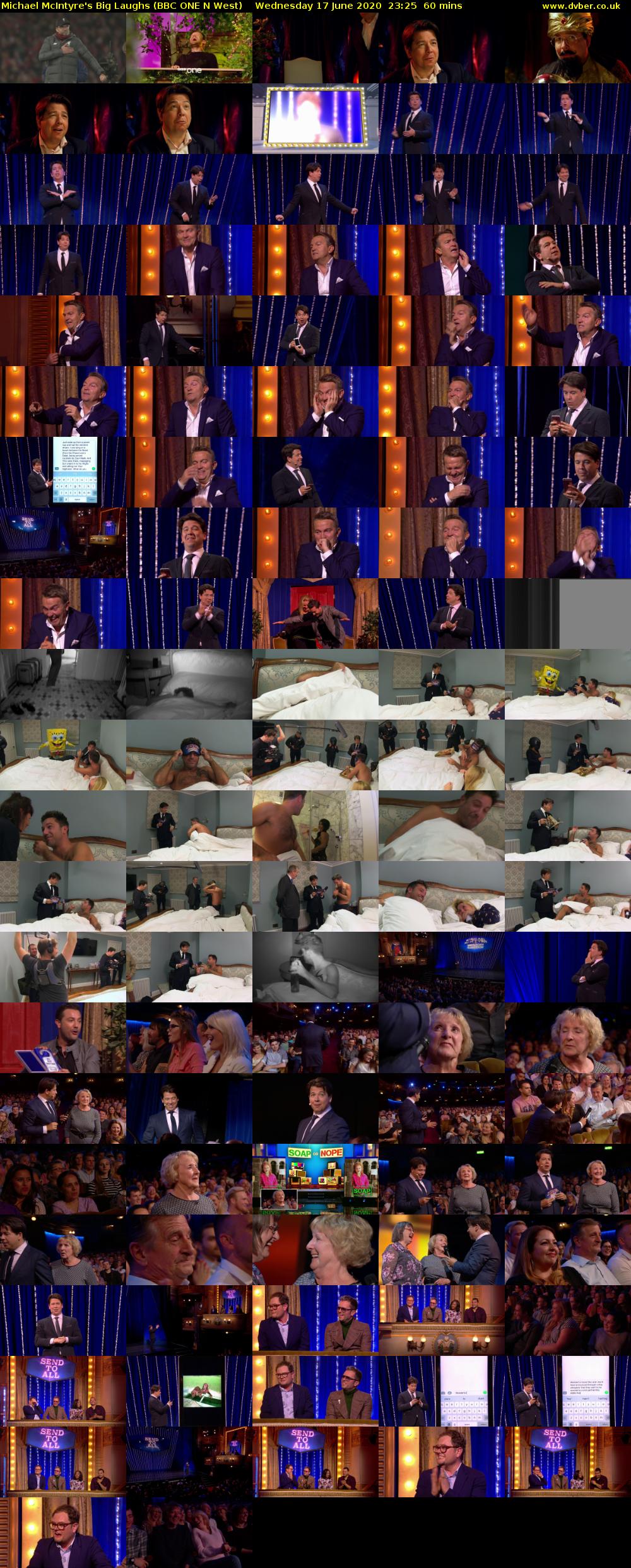 Michael McIntyre's Big Laughs (BBC ONE N West) Wednesday 17 June 2020 23:25 - 00:25