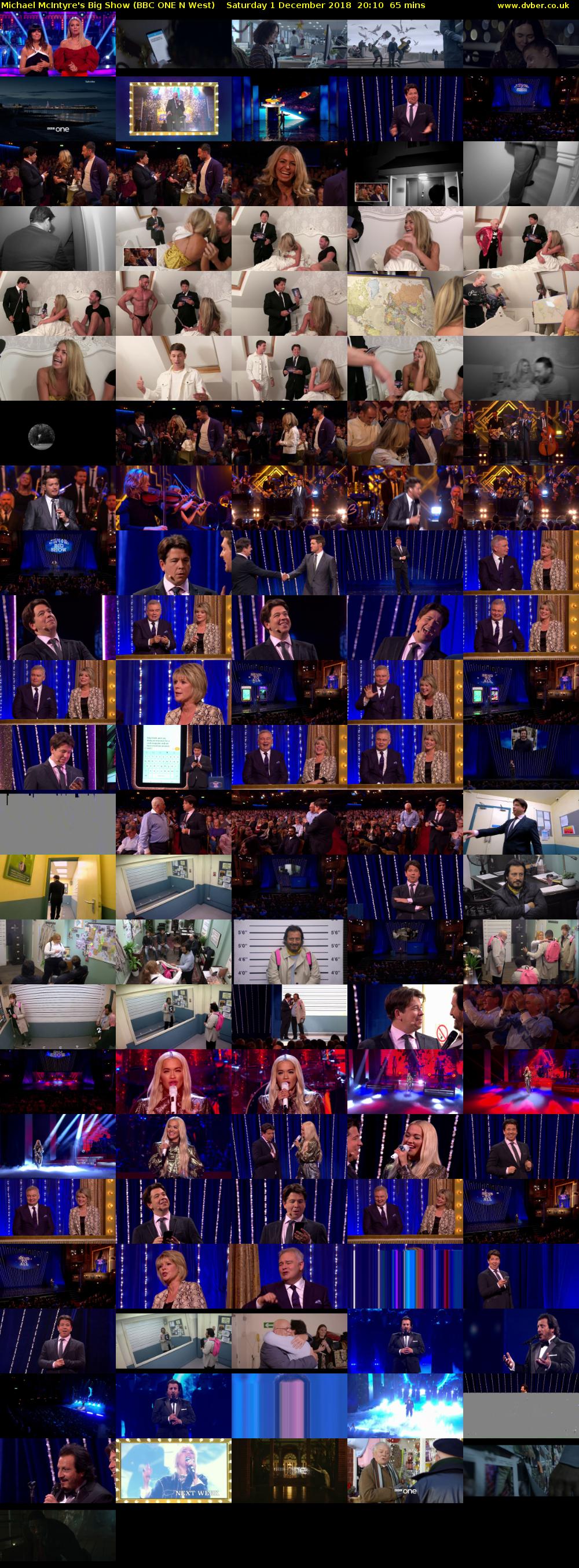 Michael McIntyre's Big Show (BBC ONE N West) Saturday 1 December 2018 20:10 - 21:15
