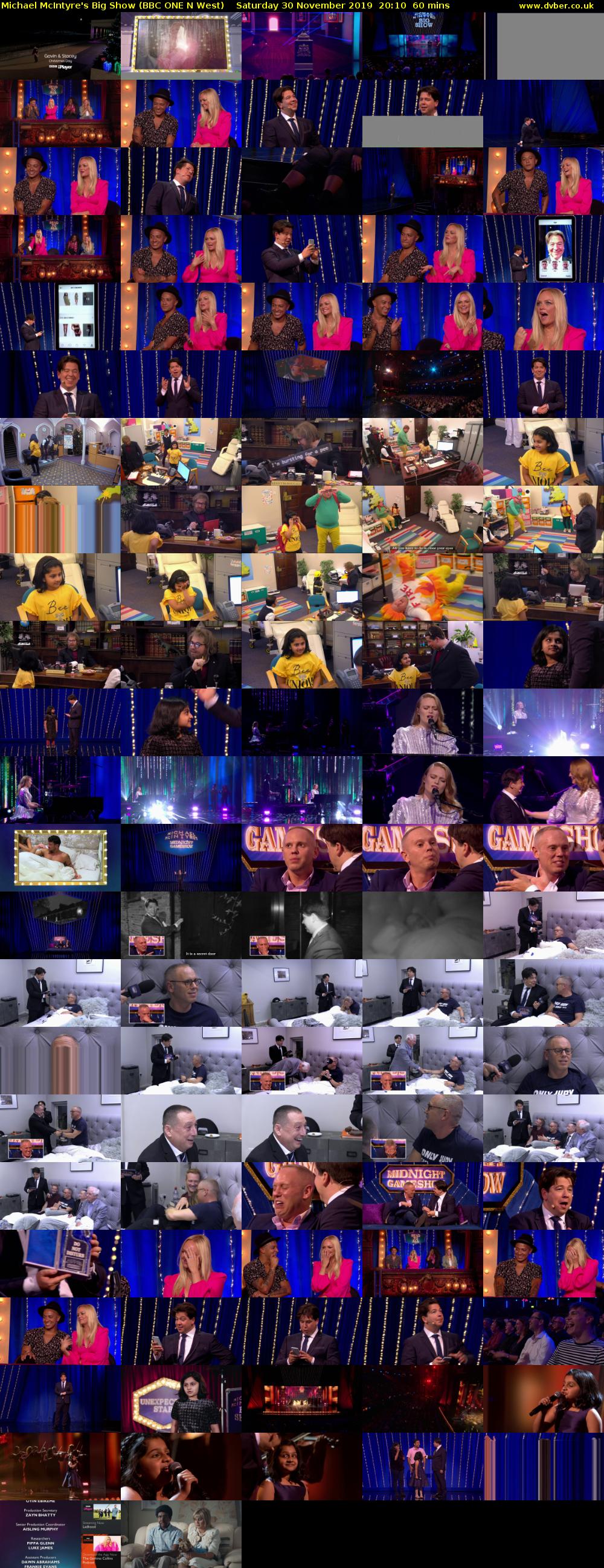 Michael McIntyre's Big Show (BBC ONE N West) Saturday 30 November 2019 20:10 - 21:10