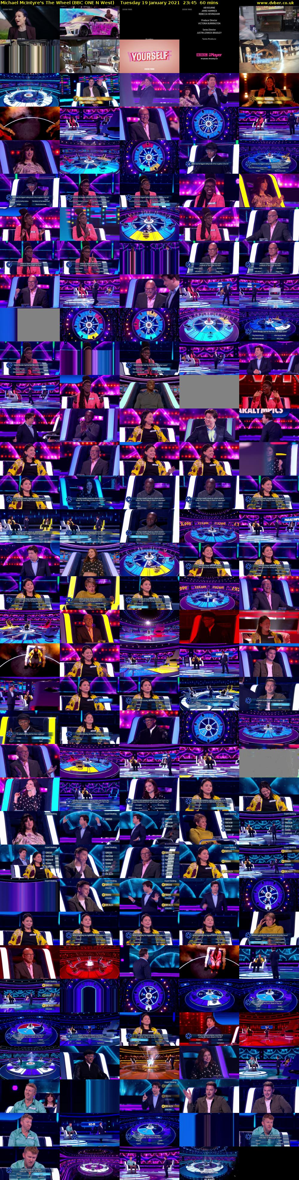Michael McIntyre's The Wheel (BBC ONE N West) Tuesday 19 January 2021 23:45 - 00:45