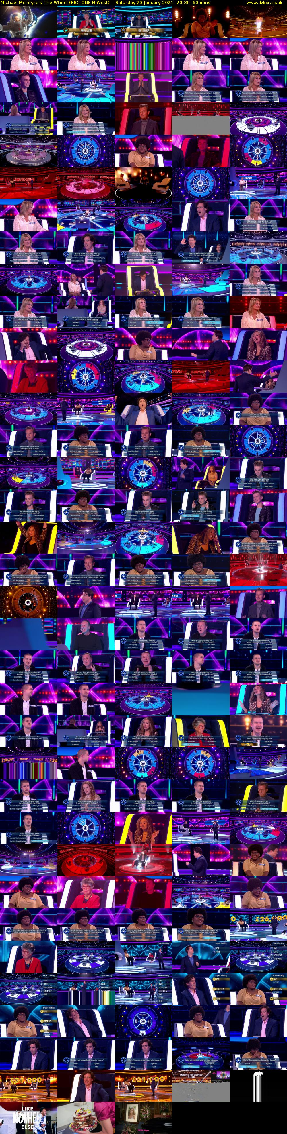 Michael McIntyre's The Wheel (BBC ONE N West) Saturday 23 January 2021 20:30 - 21:30