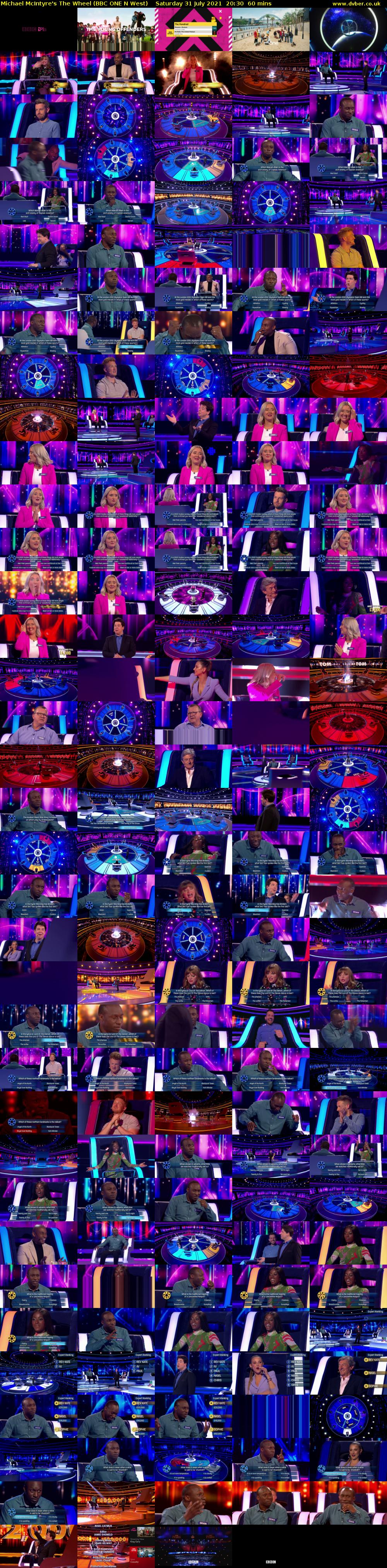 Michael McIntyre's The Wheel (BBC ONE N West) Saturday 31 July 2021 20:30 - 21:30