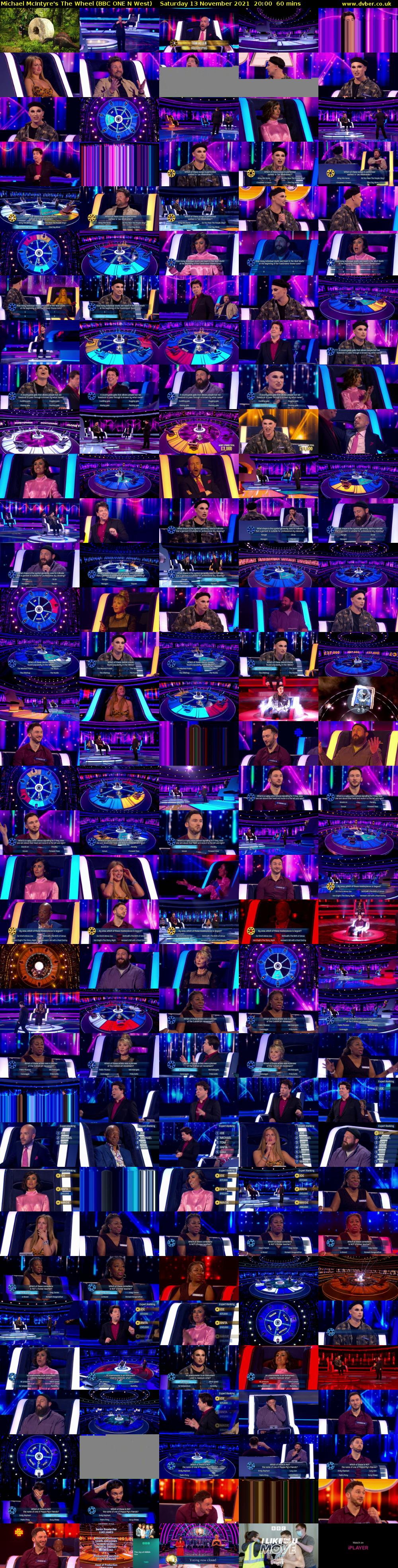 Michael McIntyre's The Wheel (BBC ONE N West) Saturday 13 November 2021 20:00 - 21:00