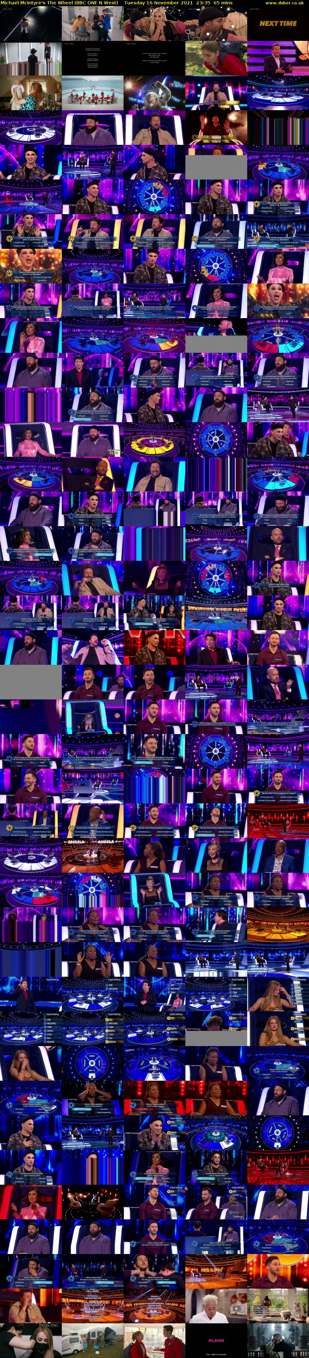 Michael McIntyre's The Wheel (BBC ONE N West) Tuesday 16 November 2021 23:35 - 00:40