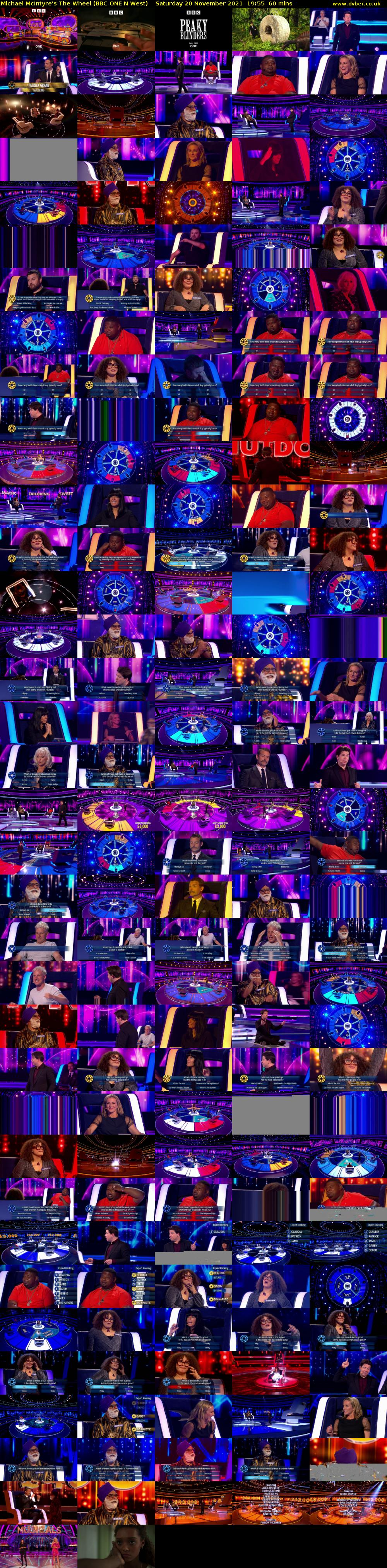 Michael McIntyre's The Wheel (BBC ONE N West) Saturday 20 November 2021 19:55 - 20:55