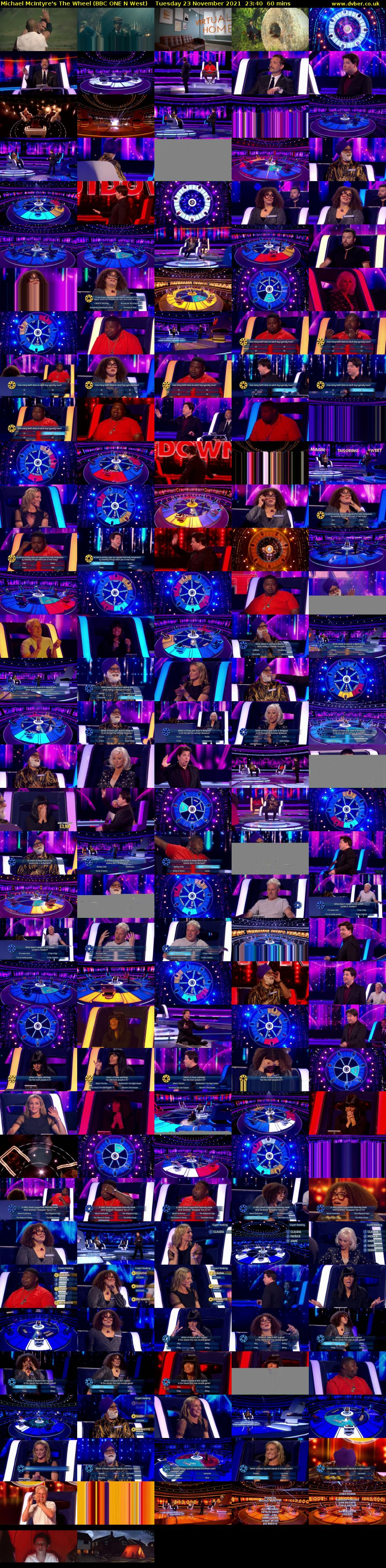 Michael McIntyre's The Wheel (BBC ONE N West) Tuesday 23 November 2021 23:40 - 00:40