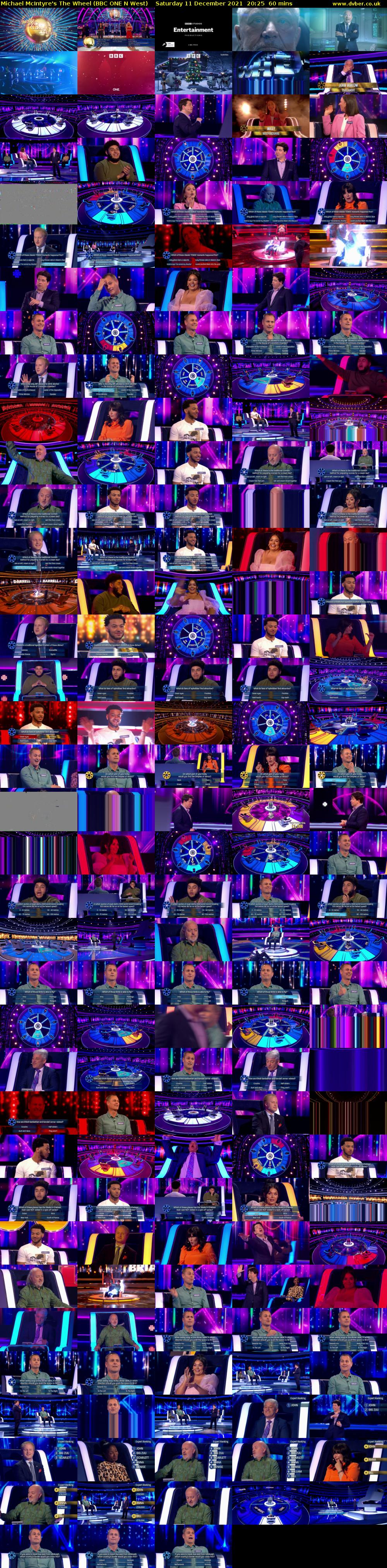Michael McIntyre's The Wheel (BBC ONE N West) Saturday 11 December 2021 20:25 - 21:25