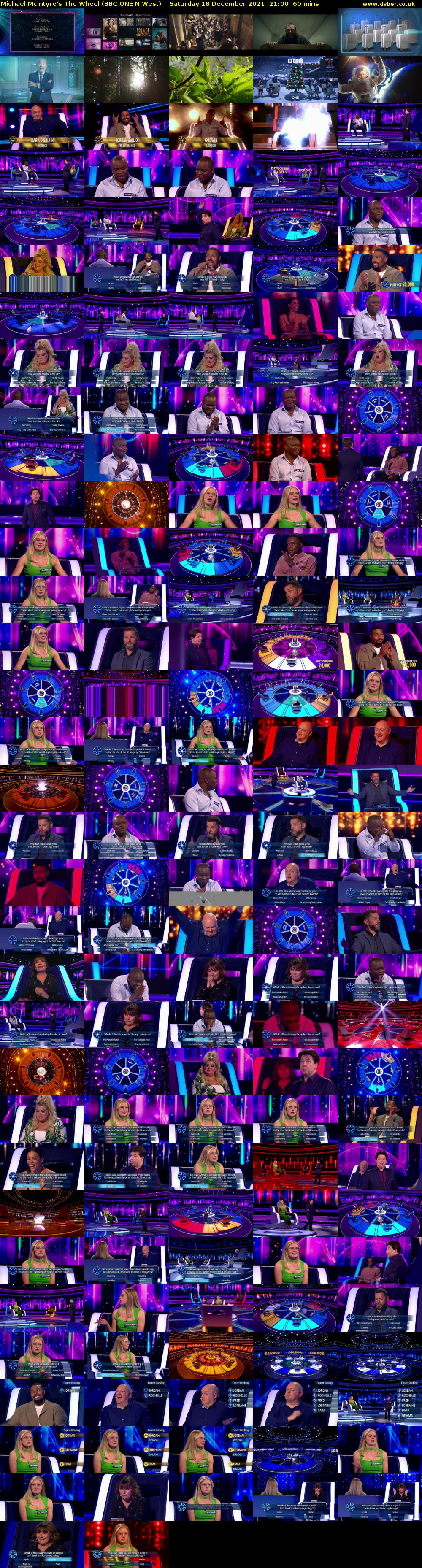 Michael McIntyre's The Wheel (BBC ONE N West) Saturday 18 December 2021 21:00 - 22:00