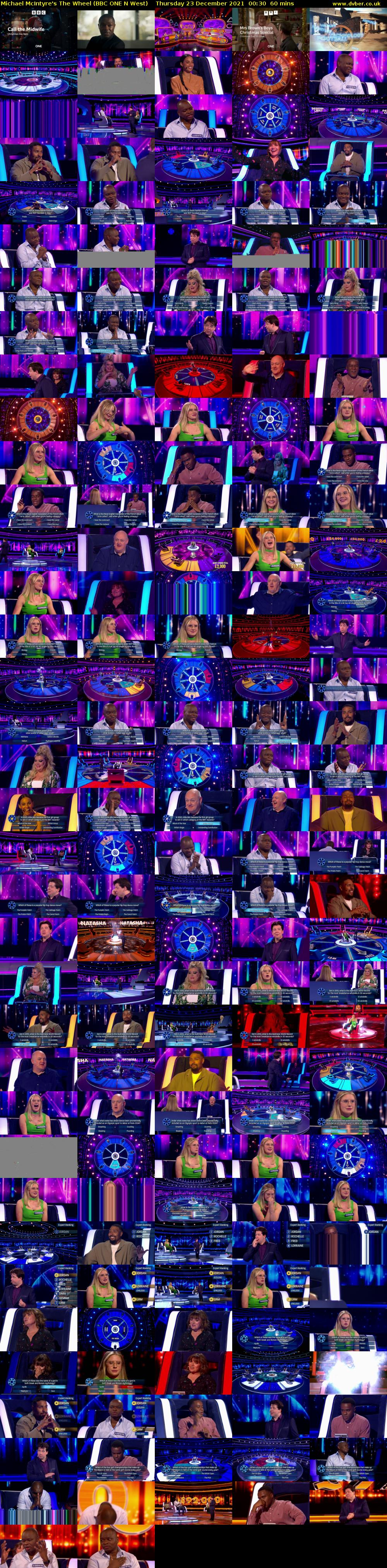 Michael McIntyre's The Wheel (BBC ONE N West) Thursday 23 December 2021 00:30 - 01:30