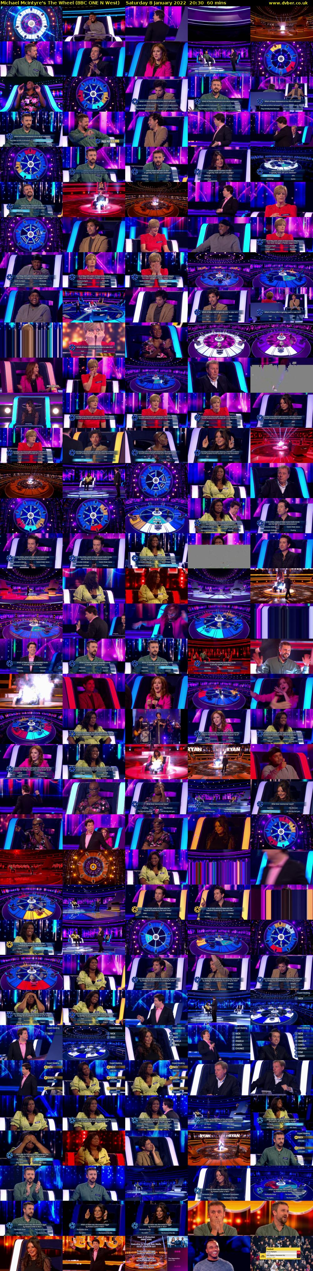 Michael McIntyre's The Wheel (BBC ONE N West) Saturday 8 January 2022 20:30 - 21:30