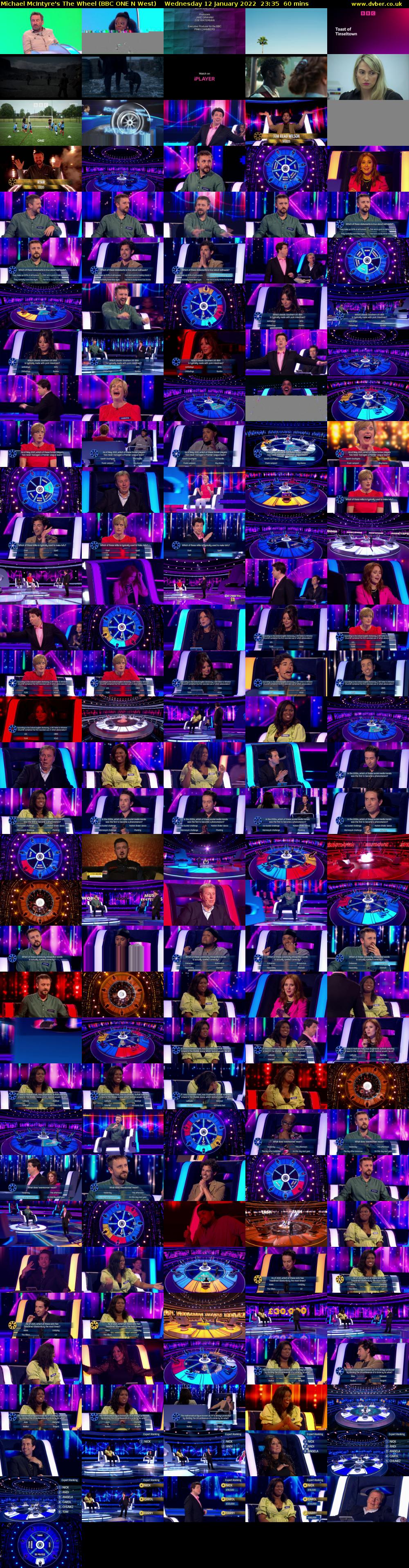Michael McIntyre's The Wheel (BBC ONE N West) Wednesday 12 January 2022 23:35 - 00:35